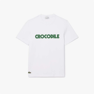 тениска,мъжки,тениски,lacoste,print,cotton,t,shirt,white