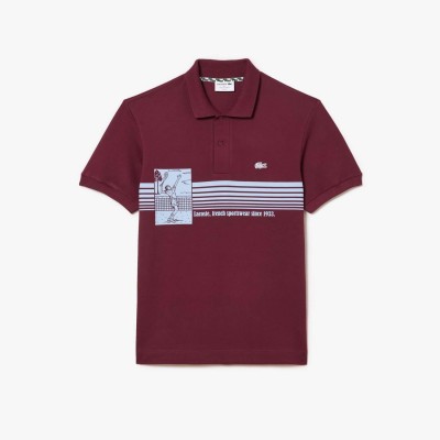 блуза,с,яка,мъжки,тениски,lacoste,french,made,classic,fit,polo,shirt,red