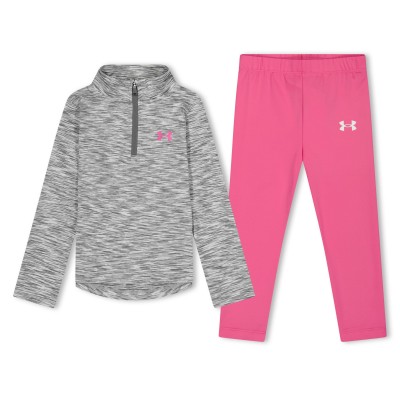 анцуг,лека,атлетика,under,armour,kids,quarter,zip,poly,tracksuit,grey,pink