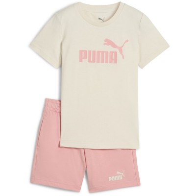 детски,комплект,дрехи,за,училище,разпродажба,puma,детски,екипи,детски,облекла,puma,ess,no.1,logo,tee,and,shorts,set,ps,tracksuit,boys,pink