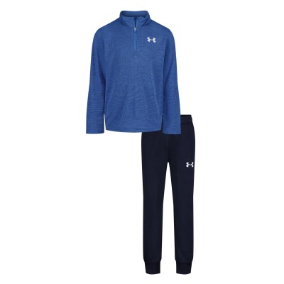детски,комплект,лека,атлетика,under,armour,1,4,zip,set,infant,boys,blue,navy
