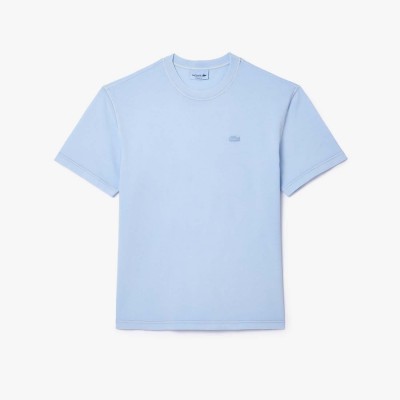 тениска,мъжки,тениски,lacoste,natural,dyed,cotton,t,shirt,blue