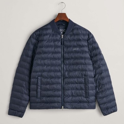 яке,gant,light,padded,bomber,jacket,blue