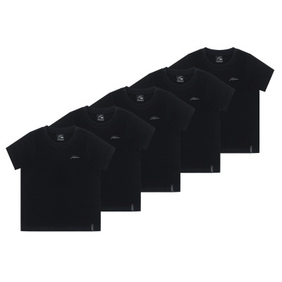 детска,тениска,детски,облекла,fabric,5pack,t,shirts,infant,black