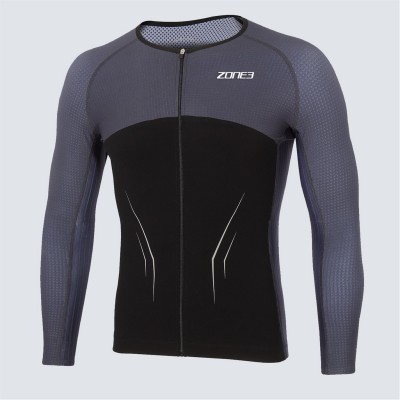 облекла,на,разпродажба,zone3,aeroforce,x,&#190;,sleeve,top,black,grey