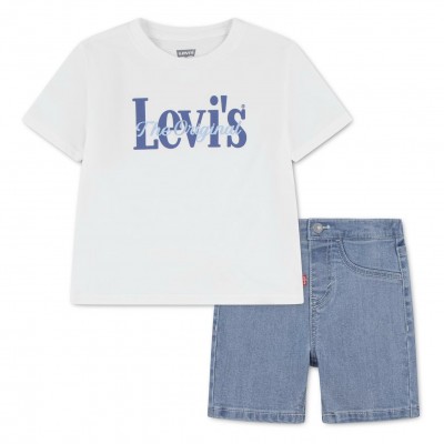 комплект,детски,3/4,панталони,levis,levis,big,logo,set,in62,white,w1t