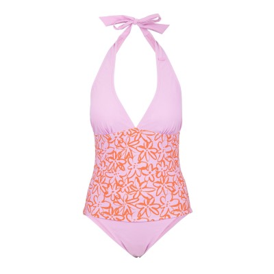 soulcal,2,piece,set,plunge,tankini,womens,pink,ochid