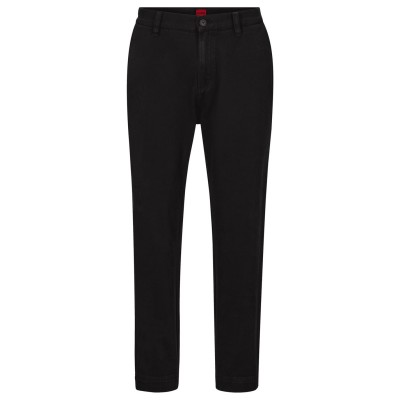 панталони,тип,чино,мъжки,панталони,тип,чино,hugo,tapered,fit,chinos,black