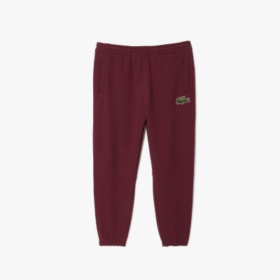анцуг,мъжки,къси,панталони,lacoste,relaxed,fit,sweatpants,red
