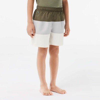 lacoste,colour,block,taffeta,swim,trunks,green