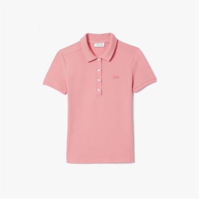 блуза,с,яка,дамски,топове,lacoste,slim,fit,stretch,mini,piqu¿,polo,shirt,pink