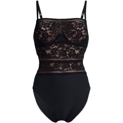дамски,топове,wolford,women's,side,plate,bodysuit,black