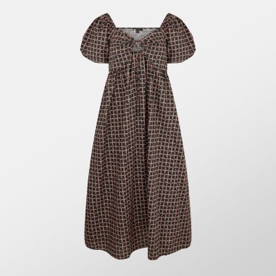 рокля,дамски,поли,и,рокли,nobodys,child,floral,check,joanna,midi,dress,cherie,ditsy