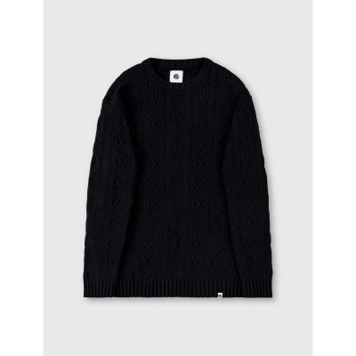 пуловер,мъжки,пуловери,pretty,green,men,s,marylebone,cable,knit,jumper,black