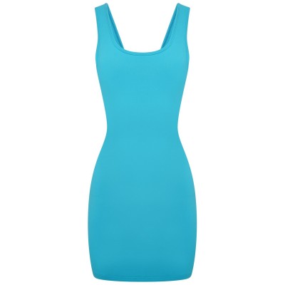 рокля,дамски,поли,и,рокли,honeyz,bandage,dress,ld99,turquoise