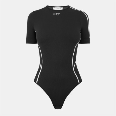 дамски,топове,off,white,women's,seamless,bodysuit,black