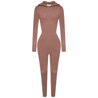 дамски,поли,и,рокли,дамски,облекла,размер,honeyz,hood,jumpsuit,ld99,brown