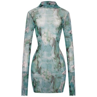 дамски,поли,и,рокли,honeyz,mesh,mini,ld99,blue