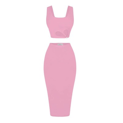 рокля,дамски,поли,и,рокли,honeyz,d2n,dress,ld99,pink