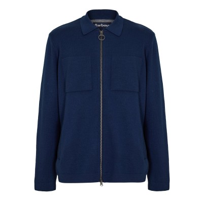 barbour,men,s,croscombe,knit,modern,heritage,cardigan,navy,marl