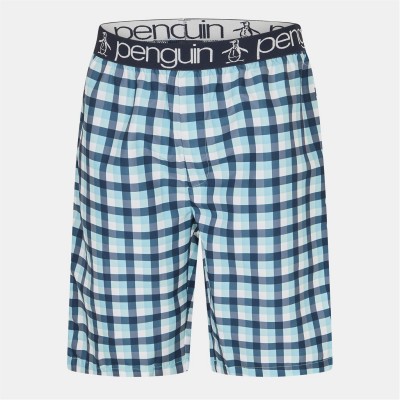 мъжки,пижами,penguin,woven,short,sn99,blue
