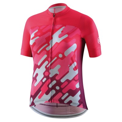 дамска,блуза,с,къс,ръкав,облекло,за,колоездене,bicycle,line,women,s,arya,short,sleeve,cycling,jersey,fushsia