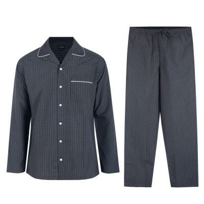 пижама,мъжки,пижами,linea,geo,pj,set,black