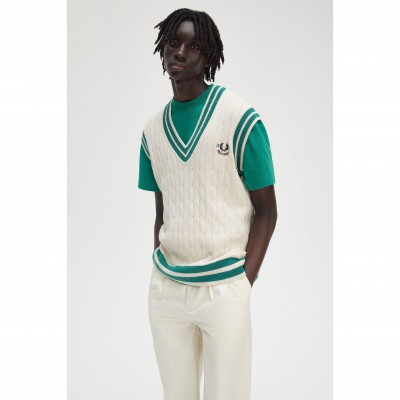 мъжки,пуловери,fred,perry,men,s,club,knitted,vest,ecru,560