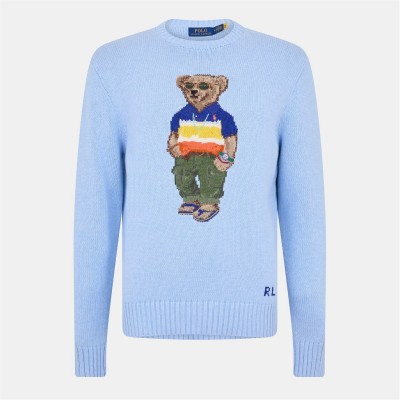 мъжки,пуловери,polo,ralph,lauren,polo,holidybear,knit,sn05,ocean,pearl