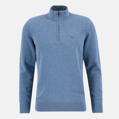 пуловер,мъжки,пуловери,barbour,mens,half,zip,jumper,bluestone,bu43