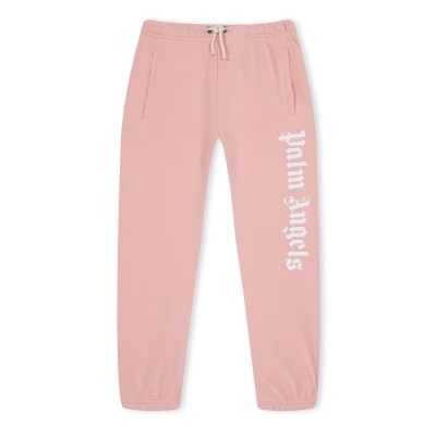 детски,анцуг,детски,облекла,palm,angels,overlogo,jogging,bottoms,infants,pink,white