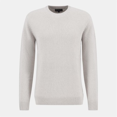 пуловер,мъжки,пуловери,barbour,covent,crew,neck,jumper,mist,marl,gy18
