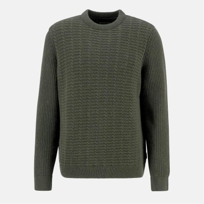 пуловер,мъжки,пуловери,barbour,cleveland,crew,neck,jumper,duffle,bag,gn74