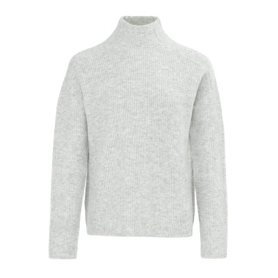 пуловер,дамски,плетени,дрехи,miso,rib,jumper,women,light,grey