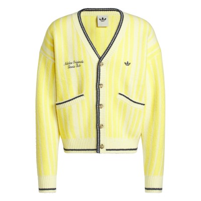 жилетка,мъжки,пуловери,adidas,originals,men,s,tennis,cardigan,yellow,white