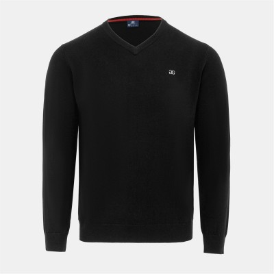 блуза,мъжки,пуловери,giorgio,v,neck,classic,knitted,sweater,men,black
