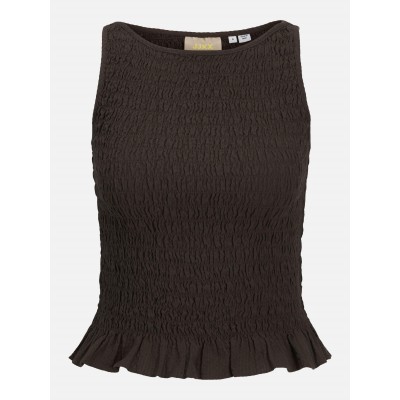 jjxx,women,s,smock,peplum,top,demitasse