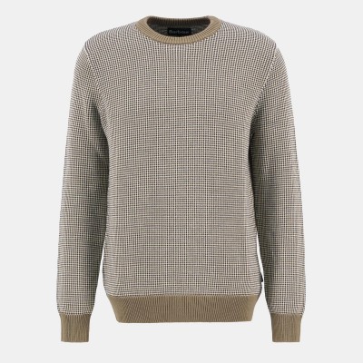 пуловер,мъжки,пуловери,barbour,wells,crew,neck,jumper,stone,st17