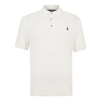 пуловер,мъжки,пуловери,polo,ralph,lauren,men,s,crew,neck,jumper,deckwash,white