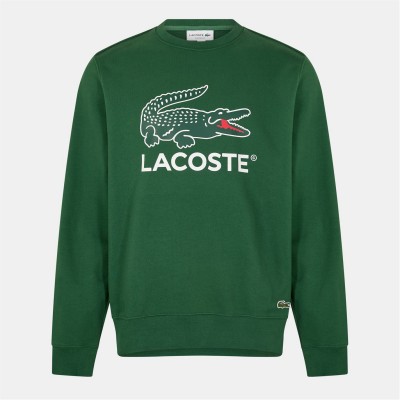 блуза,облекла,на,разпродажба,мъжки,пуловери,lacoste,sweatshirt,sn99,green