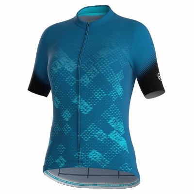 фланелка,дамски,топове,облекло,за,колоездене,bicycle,line,ss,jersey,tracy2,ld99,turquoise