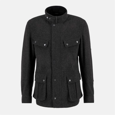 облекла,на,разпродажба,мъжки,якета,barbour,international,men's,duke,long,sleeve,full,zip,4,pocket,pea,coat,char,marl,ch71