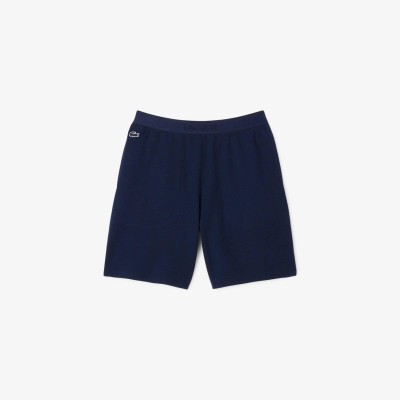 къси,панталони,мъжки,пижами,lacoste,men,s,waffle,pyjama,shorts,navy,166