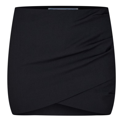 пола,поли,и,къси,панталони,off,white,logo,patch,draped,mini,skirt,black