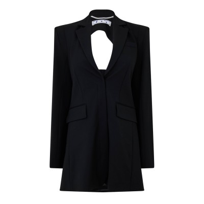 рокля,дамски,поли,и,рокли,off,white,tailored,cut,out,mini,dress,black