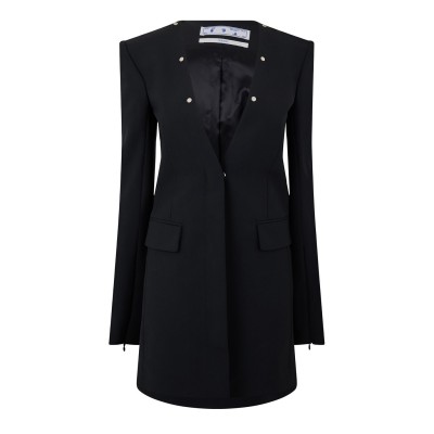 рокля,дамски,поли,и,рокли,off,white,blazer,dress,black