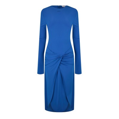 рокля,дамски,поли,и,рокли,off,white,twisted,mini,dress,blue