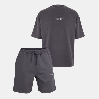 тениска,blank,essentials,blank,puff,print,t,shirt,short,set,storm,grey