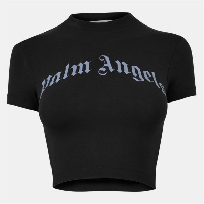 дамски,топове,palm,angels,women's,baby,tee,black