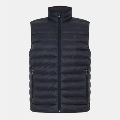 елек,облекла,на,разпродажба,мъжки,якета,tommy,hilfiger,men's,core,packable,recycled,gilet,desert,sky